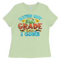Matcha watch out first grade here i come Ladies Tee - texasbilliewilder