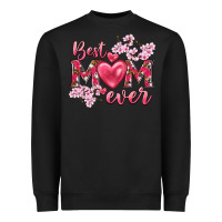 Black best mom ever Heavyweight Sweatshirt - NancyCooperArtShop