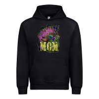 Black Rockin the mom Mother's Day Urban Hoodie - HowdyJamesFarm