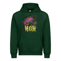 Forest Green Rockin the mom Mother's Day Urban Hoodie - HowdyJamesFarm