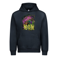 Navy Rockin the mom Mother's Day Urban Hoodie - HowdyJamesFarm