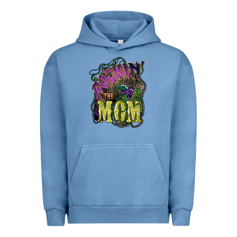 Rockin The Mom Mother's Day Urban Hoodie by HowdyJamesFarm | Teevron