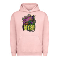 Pigment Salmon Rockin the mom Mother's Day Urban Hoodie - HowdyJamesFarm