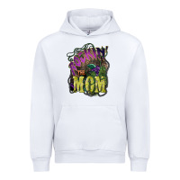 White Rockin the mom Mother's Day Urban Hoodie - HowdyJamesFarm