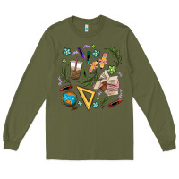 Army Green teacher tools Long Sleeve Tee - MaliasSmallBusiness