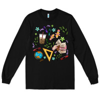 Black teacher tools Long Sleeve Tee - MaliasSmallBusiness