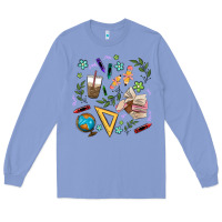 Colony Blue teacher tools Long Sleeve Tee - MaliasSmallBusiness