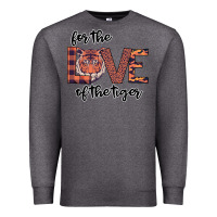 Charcoal Heather For The Love Of The Tiger Premium Sweatshirt - Bettercallsaul