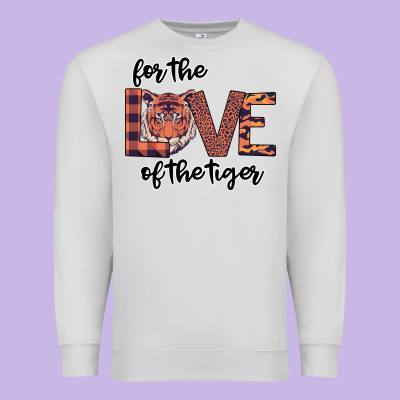 For The Love Of The Tiger Premium Sweatshirt Designed By Bettercallsaul
