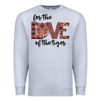 Heather Grey For The Love Of The Tiger Premium Sweatshirt - Bettercallsaul