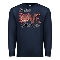 Navy For The Love Of The Tiger Premium Sweatshirt - Bettercallsaul