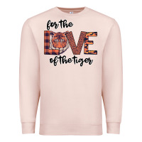Pale Pink For The Love Of The Tiger Premium Sweatshirt - Bettercallsaul
