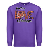 Purple For The Love Of The Tiger Premium Sweatshirt - Bettercallsaul