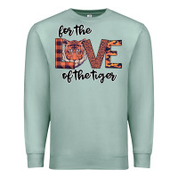 Seafoam For The Love Of The Tiger Premium Sweatshirt - Bettercallsaul