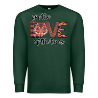 Sports Green For The Love Of The Tiger Premium Sweatshirt - Bettercallsaul