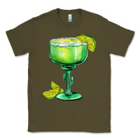 Army Green mexican margarita Classic Tee - AdoDesignShop