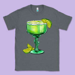 Mexican Margarita Classic Tee Designed By Adodesignshop