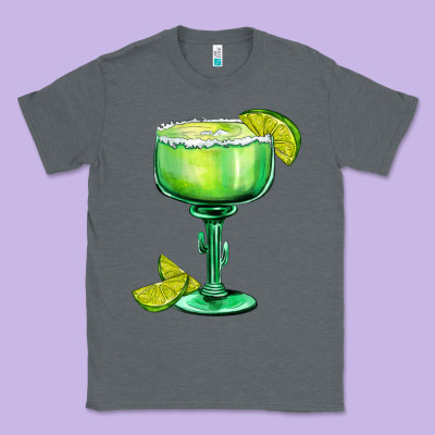 Mexican Margarita Classic Tee Designed By Adodesignshop