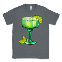 Charcoal Heather mexican margarita Classic Tee - AdoDesignShop