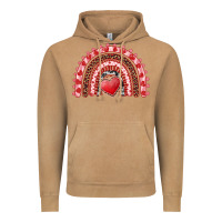 Vintage Camel valentines day rainbow with heart Vintage Hoodie - RanaPortraitStore
