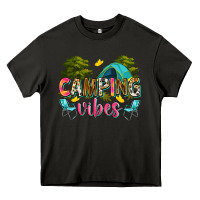 Asphalt camping vibes Heavy Core Tee - Zillion Design Studio