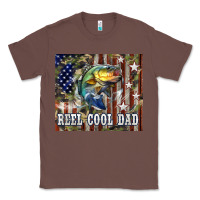Chestnut Western Reel Cool Dad Bass Classic Tee - LillyAllenDesigns
