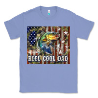 Colony Blue Western Reel Cool Dad Bass Classic Tee - LillyAllenDesigns