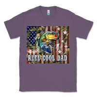Lavender Western Reel Cool Dad Bass Classic Tee - LillyAllenDesigns