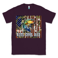 Plum Western Reel Cool Dad Bass Classic Tee - LillyAllenDesigns