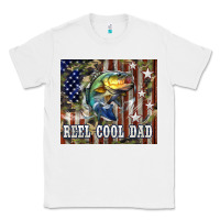 White Western Reel Cool Dad Bass Classic Tee - LillyAllenDesigns
