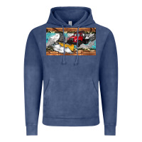 Vintage Denim snow truck sippy cup Vintage Hoodie - Artiststas