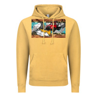 Vintage Mustard snow truck sippy cup Vintage Hoodie - Artiststas