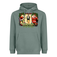 Sage Christmas Friends Squad Heavyweight Hoodie - Bettercallsaul