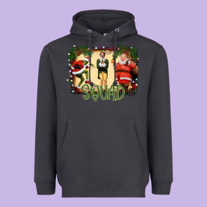 Christmas Friends Squad Heavyweight Hoodie Designed By Bettercallsaul
