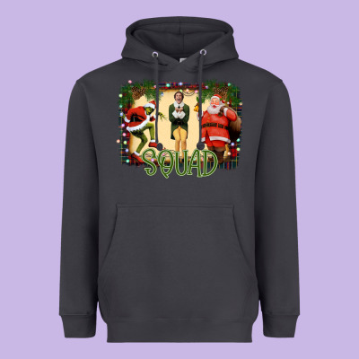Christmas Friends Squad Heavyweight Hoodie Designed By Bettercallsaul