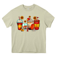 Mossy firefighter coffee cups Heavy Core Tee - Zillion Design Studio