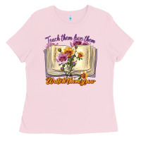 Bubblegum Pink watch them grow Ladies Tee - texasbilliewilder