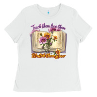 White watch them grow Ladies Tee - texasbilliewilder