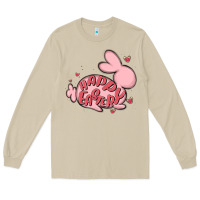 Mushroom happy easter Long Sleeve Tee - MaliasSmallBusiness