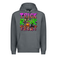 Rock Trick Rawr Treat Premium Hoodie - texasbilliewilder