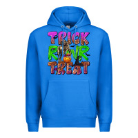 True Royal Trick Rawr Treat Premium Hoodie - texasbilliewilder