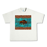 Pistachio bison leopard gemstone Urban Heavy Tee - Artiststas
