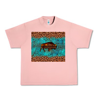 Salmon bison leopard gemstone Urban Heavy Tee - Artiststas