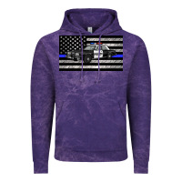 Cloud Purple thin blue line police car sippy cup Vintage Hoodie - Artiststas