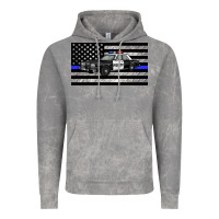 Thin Blue Line Police Car Sippy Cup Vintage Hoodie | Teevron