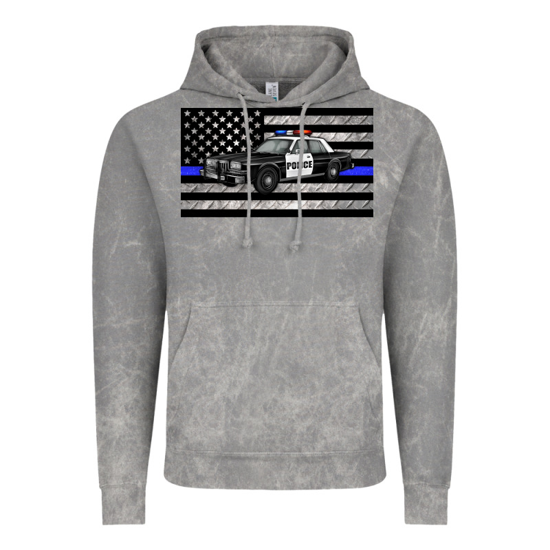 Thin Blue Line Police Car Sippy Cup Vintage Hoodie by Artiststas | Teevron