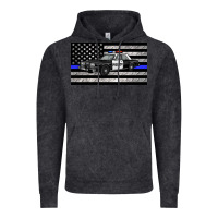 Vintage Black thin blue line police car sippy cup Vintage Hoodie - Artiststas