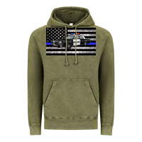 Vintage Olive thin blue line police car sippy cup Vintage Hoodie - Artiststas