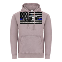 Vintage Zinc thin blue line police car sippy cup Vintage Hoodie - Artiststas
