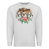 Dove Grey Let it snow Premium Sweatshirt - Bettercallsaul